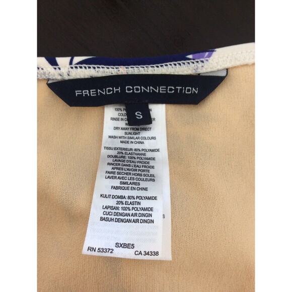 French Connection Bikini Swimwear Multicolor Floral Swimsuit - Picture 11 of 11